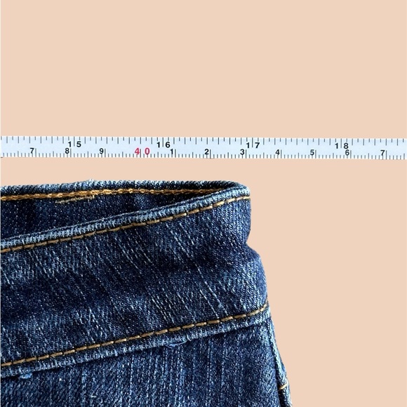 SouthPole Jeans Women’s 13 Medium Wash Denim Capri Pants Mid Rise 34x22 Y2K VTG - Picture 7 of 8